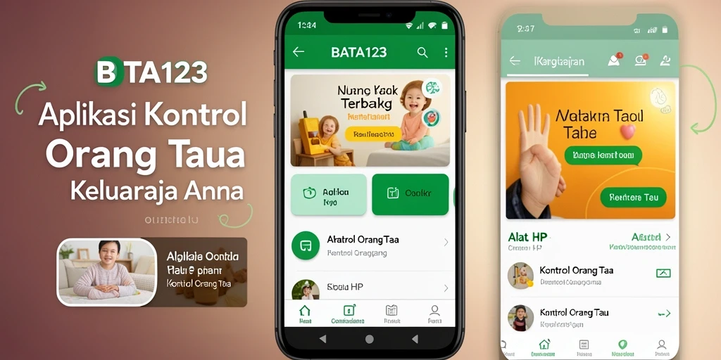 Tampilan antarmuka BATA123 yang intuitif dan mudah digunakan.