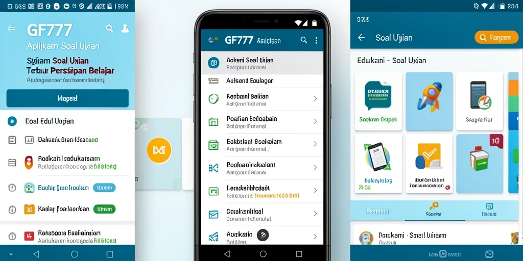 Tampilan antarmuka GF777 yang modern dan menarik.